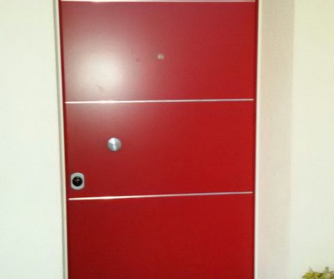 portone ingresso pvc